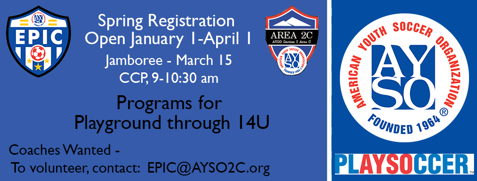 EPIC - Spring Registration Open